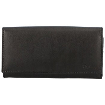Dámská kožená peněženka černá - Delami Grentta
