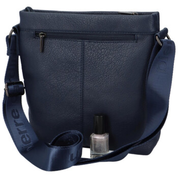 Pánská crossbody taška modrá - Pierre Cardin Wotsn