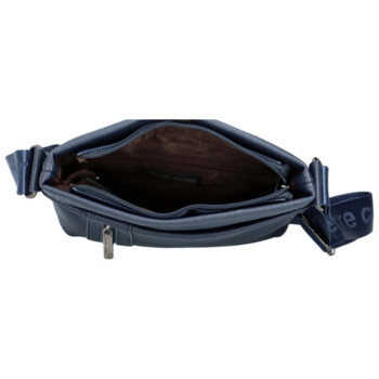 Pánská crossbody taška modrá - Pierre Cardin Wotsn