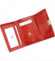 Dámská kožená peněženka červená - Gregorio Coridas