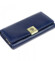 Dámská kožená peněženka modrá - Gregorio Eleonora
