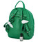 Dámský městský batoh sytě zelený - David Jones Uniqum