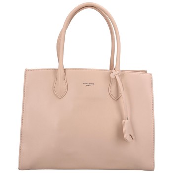 Dámská kabelka světle růžová - David Jones Keramil