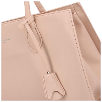 Dámská kabelka světle růžová - David Jones Keramil