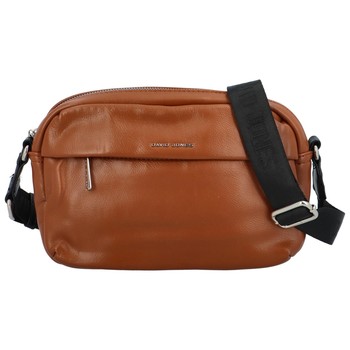 Dámská crossbody kabelka světle hnědá - David Jones Karill