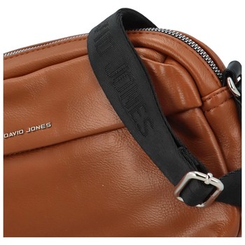 Dámská crossbody kabelka světle hnědá - David Jones Karill