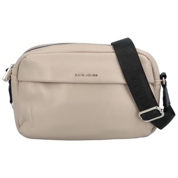 Dámská crossbody kabelka béžová - David Jones Karill