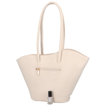 Dámská kabelka přes rameno světle béžová - DIANA & CO Barbarra