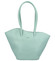 Dámská kabelka přes rameno mentolově zelená - DIANA & CO Barbarra