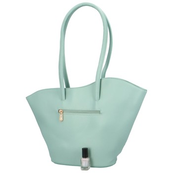 Dámská kabelka přes rameno mentolově zelená - DIANA & CO Barbarra