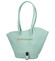 Dámská kabelka přes rameno mentolově zelená - DIANA & CO Barbarra