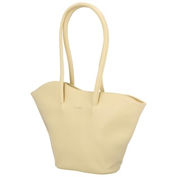 Dámská kabelka přes rameno světle žlutá - DIANA & CO Barbarra