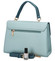 Dámská kabelka do ruky světle modrá - DIANA & CO Perforny