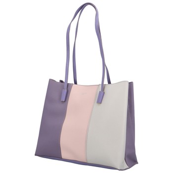 Dámská kabelka přes rameno fialová - David Jones Selfy