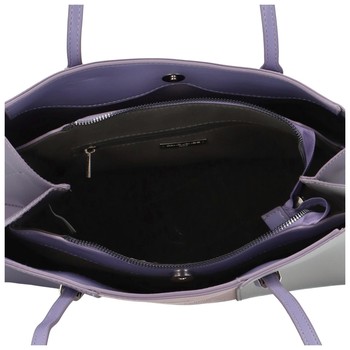 Dámská kabelka přes rameno fialová - David Jones Selfy