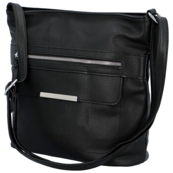 Dámská crossbody kabelka černá - Herisson Saimona