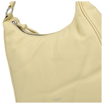Dámská kabelka přes rameno světle žlutá - DIANA & CO Beverly