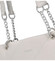 Dámská kabelka přes rameno světle šedá - DIANA & CO Glandys