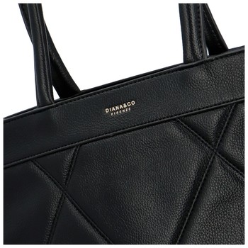 Dámská kabelka přes rameno černá - DIANA & CO Blend