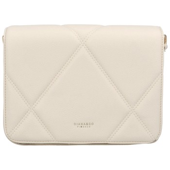 Dámská crossbody kabelka světle béžová - DIANA & CO Bleneded
