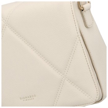 Dámská crossbody kabelka světle béžová - DIANA & CO Bleneded