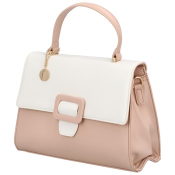 Dámská kabelka pudrovo bílá - DIANA & CO Kombis