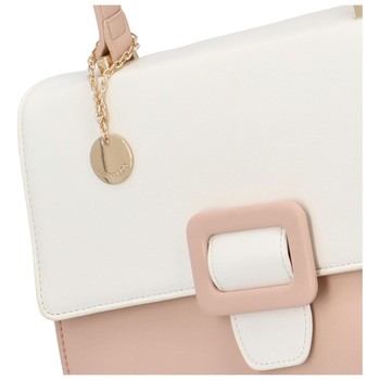 Dámská kabelka pudrovo bílá - DIANA & CO Kombis