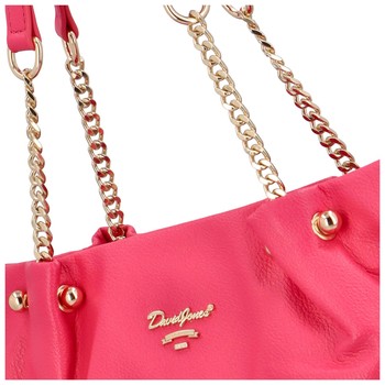 Dámská kabelka přes rameno fuchsiová - David Jones Konteer