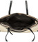 Dámská kabelka přes rameno béžovo černá - David Jones Textall