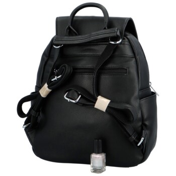 Dámský batoh kabelka černý - Maria C Otoros