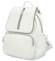 Dámský batoh kabelka bílý - Maria C Otoros