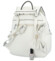 Dámský batoh kabelka bílý - Maria C Otoros