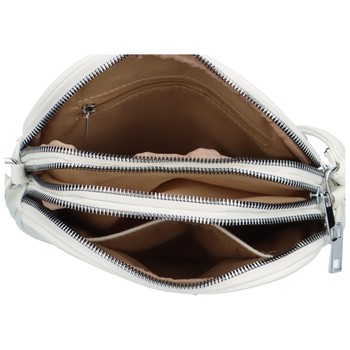 Dámská crossbody kabelka bílá - Maria C Vilena