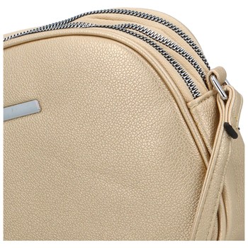 Dámská crossbody kabelka zlatá - Maria C Vilena