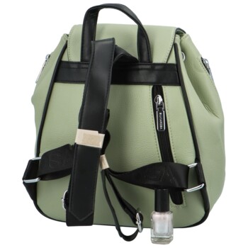 Dámský batoh bledě zelený - Silvia Rosa Triol