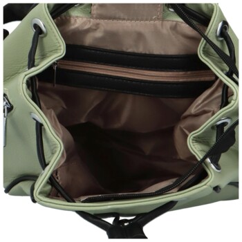 Dámský batoh bledě zelený - Silvia Rosa Triol