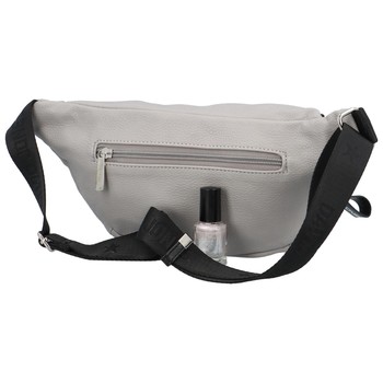 Dámská módní ledvinka světle šedá - David Jones Dria