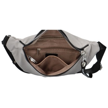 Dámská módní ledvinka světle šedá - David Jones Dria