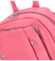Dámský městský batoh kabelka růžový - Maria C Intro