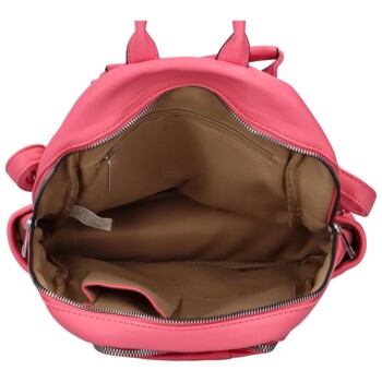 Dámský městský batoh kabelka růžový - Maria C Intro