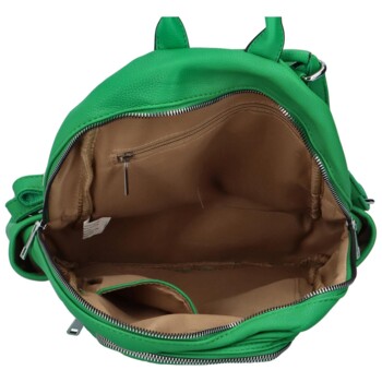 Dámský městský batoh kabelka zelený - Maria C Intro
