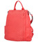 Dámský batoh kabelka malinově růžový - Maria C Globy