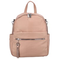Dámský batoh kabelka bledě růžový - Silvia Rosa Perfekto