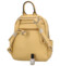 Dámský městský batoh kabelka pastelově žlutý - Maria C Intro