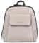 Dámský batoh kabelka světle šedý - Silvia Rosa Jersil