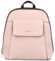 Dámský batoh kabelka světle růžový - Silvia Rosa Jersil