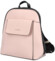 Dámský batoh kabelka světle růžový - Silvia Rosa Jersil