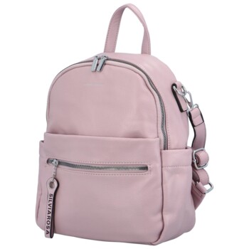 Dámský batoh kabelka světle fialový - Silvia Rosa Perfekto