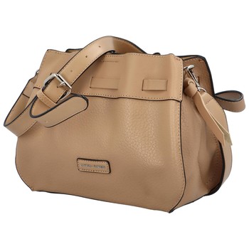 Dámská crossbody kabelka camel - David Jones Afras