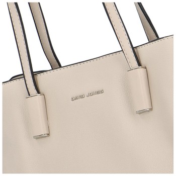 Dámská kabelka přes rameno béžová - David Jones Preaya